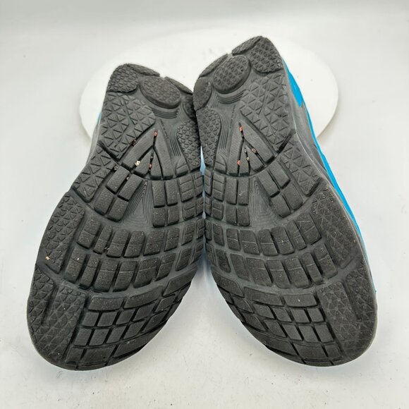 Hoka One One Ora Recovery Men Size 12 Blue Black Rubber Slide Comfort Sandal - Picture 9 of 12